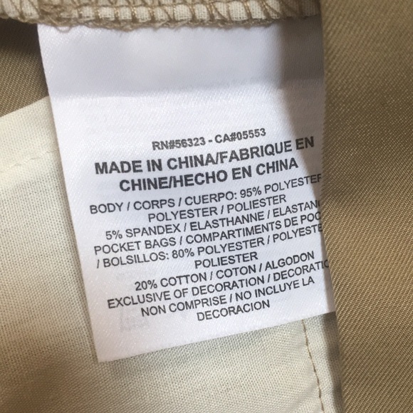 Nike Golf Dri-Fit Tan Stretch Golf Shorts W36 - Picture 9 of 9